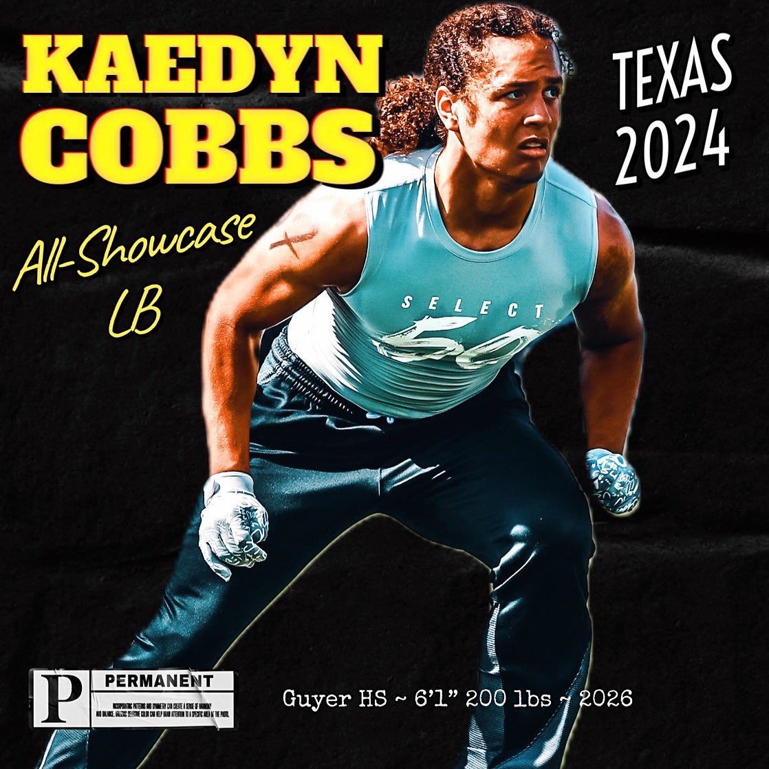 Select 50 Showcases (@select50sports) on Twitter photo Congrats to @kaedynconn on being named Texas Select 50 All-Showcase LB! <a href="/DentonGuyer_FB/">Denton Guyer Football</a> <a href="/mike_gallegos16/">Mike Gallegos</a> <a href="/PrepRedzoneTX/">Prep Redzone Texas</a> <a href="/unlvfootball/">UNLV Football</a> <a href="/DukeFOOTBALL/">Duke Football</a> <a href="/UHCougarFB/">Houston Football</a> <a href="/CycloneFB/">Iowa State Football</a> <a href="/KU_Football/">Kansas Football</a> <a href="/GopherFootball/">Minnesota Football</a> <a href="/NDSUfootball/">NDSU Football</a> Congrats to @kaedynconn on being named Texas Select 50 All-Showcase LB! <a href="/DentonGuyer_FB/">Denton Guyer Football</a> <a href="/mike_gallegos16/">Mike Gallegos</a> <a href="/PrepRedzoneTX/">Prep Redzone Texas</a> <a href="/unlvfootball/">UNLV Football</a> <a href="/DukeFOOTBALL/">Duke Football</a> <a href="/UHCougarFB/">Houston Football</a> <a href="/CycloneFB/">Iowa State Football</a> <a href="/KU_Football/">Kansas Football</a> <a href="/GopherFootball/">Minnesota Football</a> <a href="/NDSUfootball/">NDSU Football</a>