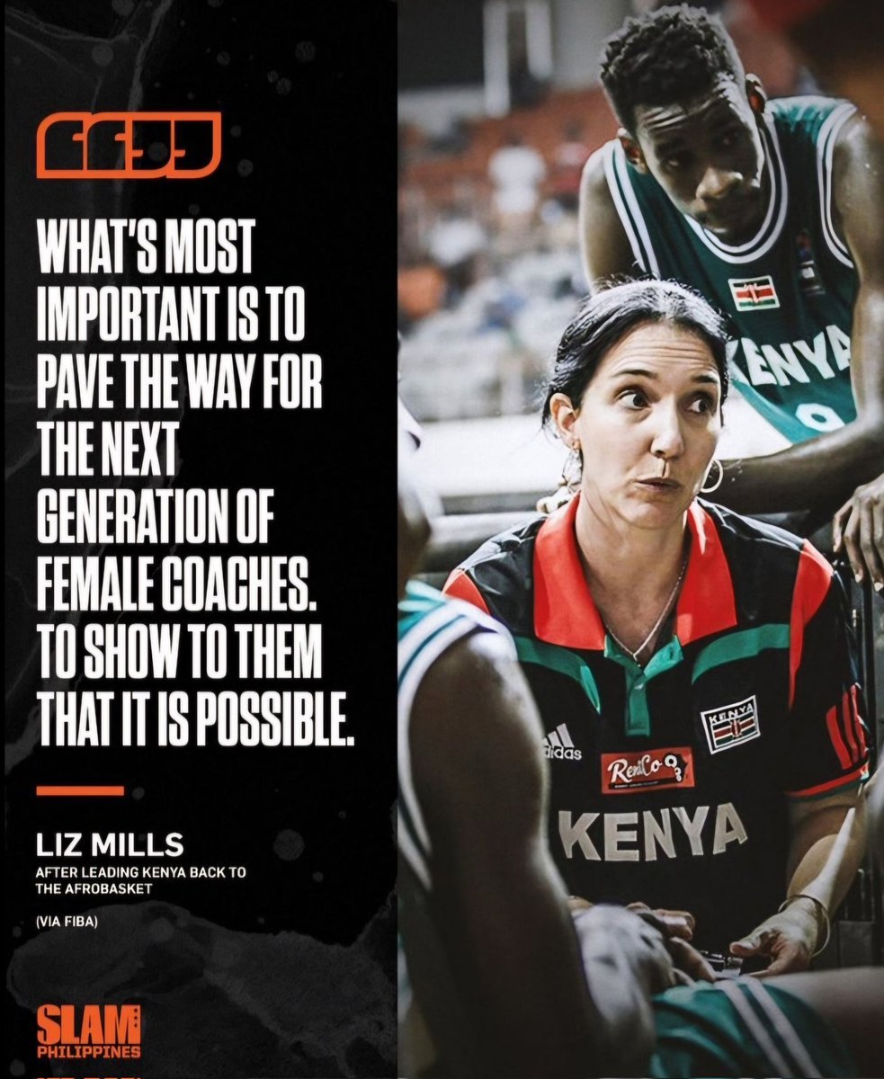 Be the change you want to see in the world - Gandhi.
📷 @slamonlineph
#TBT #AfroBasket #Qualifiers #TeamKenya #Africa #Basketball #WomenInSport #BreakingBarriers #RoleModels #Equality #Equity #CoachMills