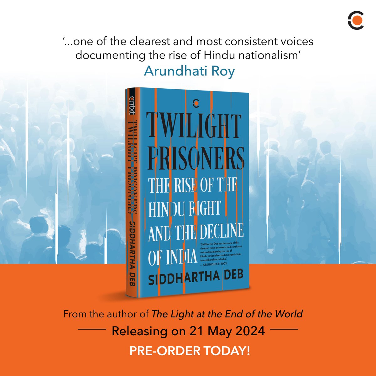 The wait is over! ⏳ @debhartha's much awaited collection about Indian politics and the rise of Hindu nationalism is releasing on 21 May 2024. Pre-order your copy today on amzn.in/d/fg5YJkH #Elections2024 #TwilightPrisoners #indianelections