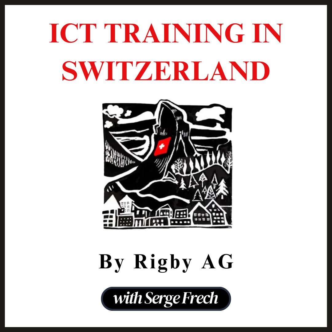 Join us for another episode of the #LivinginSwitzerland podcast. 

We speak to Serge Frech, Managing Director of ICT-Berufsbildung Schweiz (ICT Vocational Education and Training Switzerland). 

rigby.ch/living-in-swit…

#Switzerland #ITjob