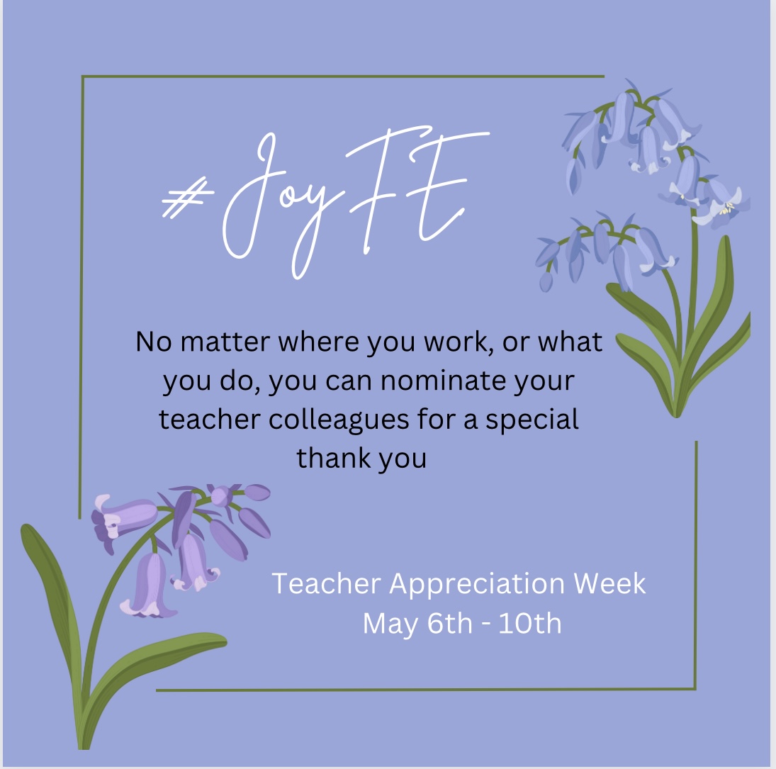 Whether you're in the classroom or the boardroom, please take a moment this Teacher Appreciation Week to nominate those inspiring educators who make a difference every day 💛