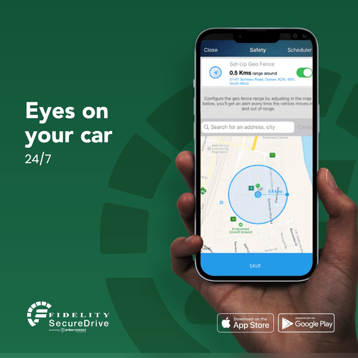 With Fidelity SecureDrive in your pocket, you’ll always know the status of your car, and exactly where it is.

#FidelitySecureDrive #VehicleTracking #YourDrivingCompanion