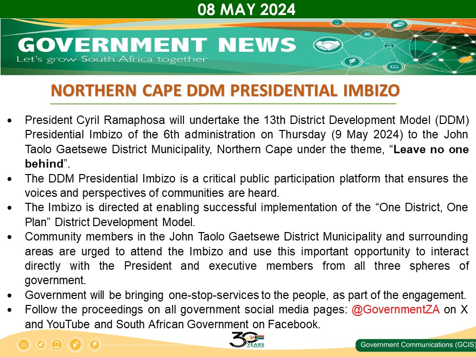 Team Tourism will be exhibiting at the NC Presidential Imbizo in John Taolo Gaetsewe District Municipality. Come visit us so that we can assist with all your tourism enquiries. #PresidentialImbizo #DDM #TeamTourism #WeDoTourism