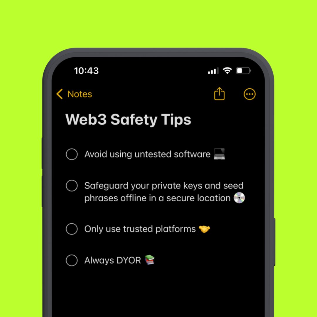 Let's keep the Web3 journey secure and thriving! 🔒✨