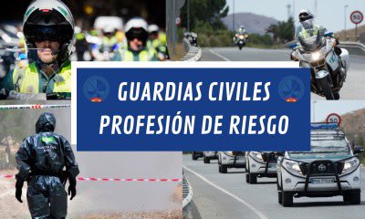 AUGC exige a Interior la convocatoria urgente de una mesa de negociación para reconocer a los guardias civiles como trabajadores de riesgo. La falta de avances del grupo de trabajo que se anunció desde el Ministerio para tratar la jubilación de los guardias civiles nos lleva a…