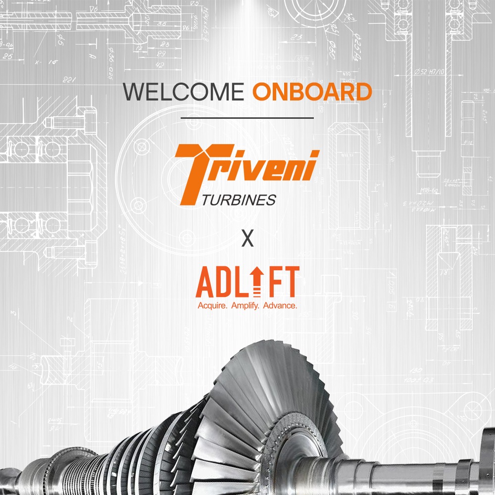 Join us in welcoming Triveni Turbines, the market leader in industrial turbines, on board! We are proud to take on their SEO mandate and fuel the company's legendary presence with campaigns that convert.

#AdLift #PR #Onboarding #SEO #DigitalMarketing #AdvertisingAndMarketing
