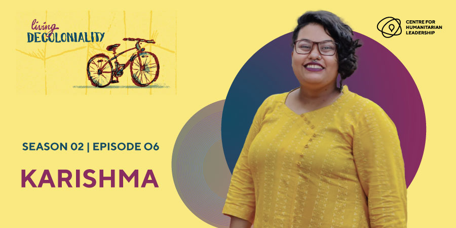 PODCAST | In the penultimate episode of Living Decoloniality, @carlavitantonio interviews Karishma Shafi from @onefuture_india, a feminist organization dedicated to social justice. 🎧Stream Episode 6 from our website or from all major podcast platforms. cfhl.info/48HL1kR