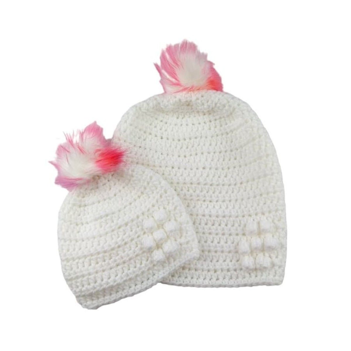 Stay warm in style with these unique, hand-crocheted matching hats for mums and babies! Detailed with flowers and detachable faux fur pompoms. Perfect for that special mummy-baby bond! knittingtopia.etsy.com/listing/168535… #knittingtopia #etsy #handmade #tweetuk #etsyRT #craftbizparty #MHHSBD