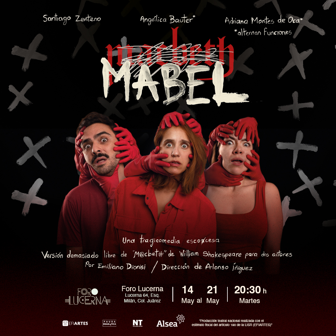 No te pierdas las FUNCIONES DE DESPEDIDA de #Mabel 🎭 los próximos 14 y 21 de mayo. Compra aquí tus boletos: linktr.ee/MilanLucerna 🎟️