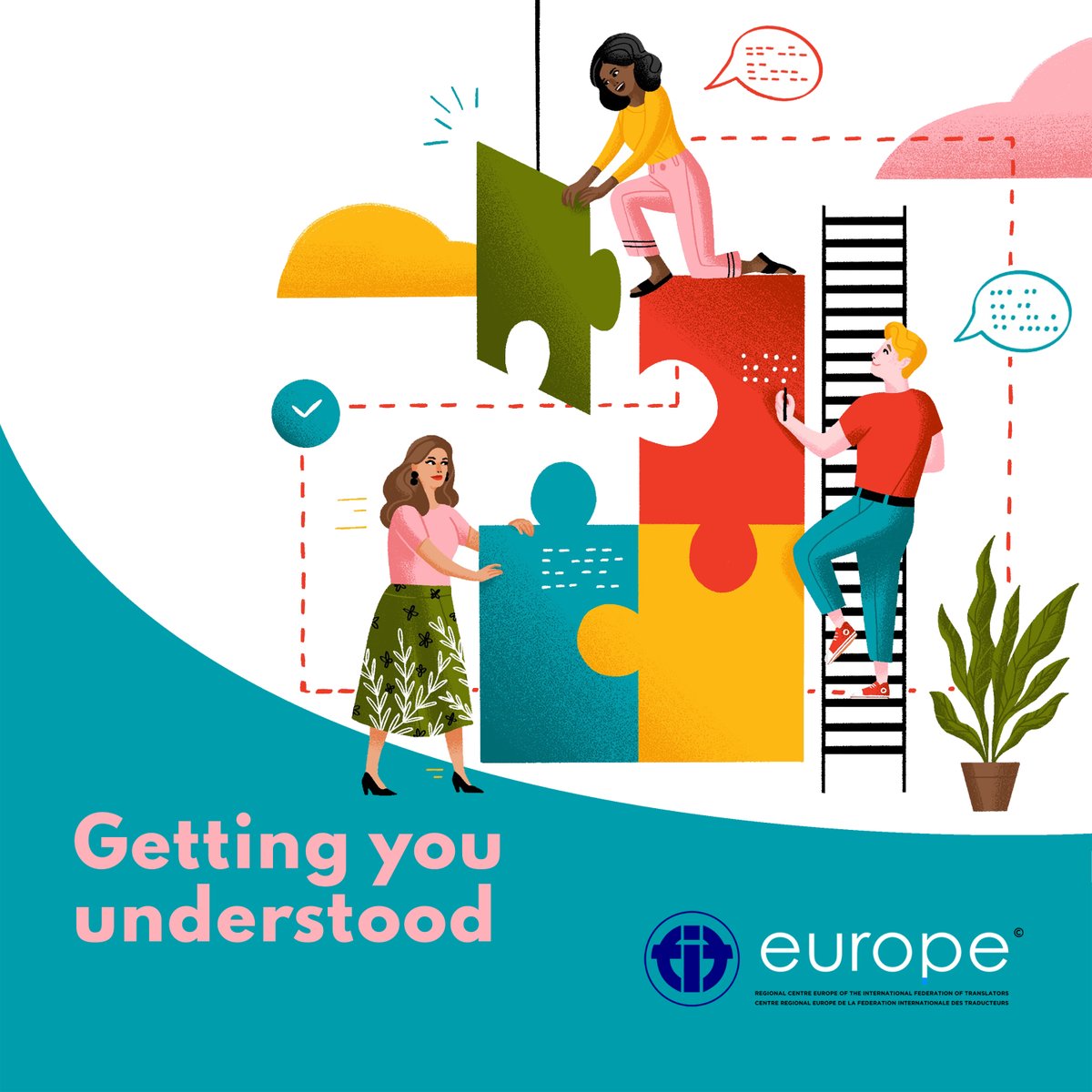 Happy Europe Day! 🇪🇺 Today marks the anniversary of the historic Schuman declaration, celebrating peace and unity in Europe. #Translators & #interpreters contribute to peace & unity by providing the missing pieces to the language puzzle #EuropeDay #xl8 #1nt #GettingYouUnderstood