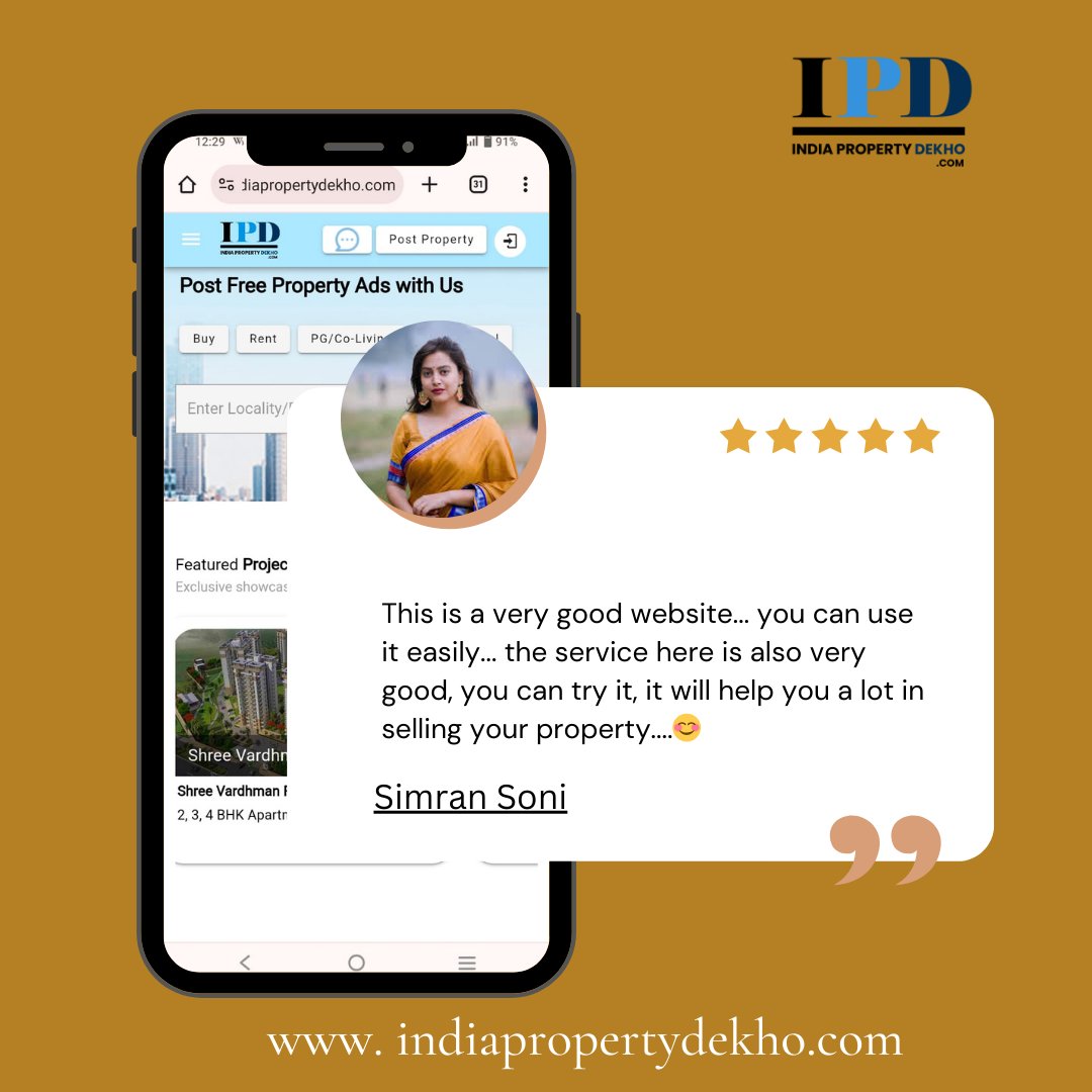 🙏 Thank you, Simran Soni, for allowing us to be a part of your journey to finding the perfect property.

Visit:- lnkd.in/dUStKMpJ

#GoogleReview #OnlineReviews #CustomerFeedback #clientfeedback #happycustomer #BrandAwareness #reviewer #happyclient #indiapropertydekho