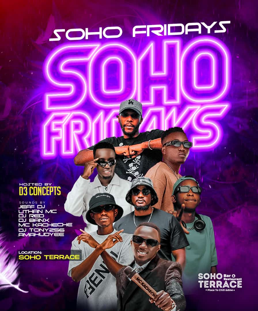 No Any Other Friday Night Party Plot Like 
#SoHoFridays