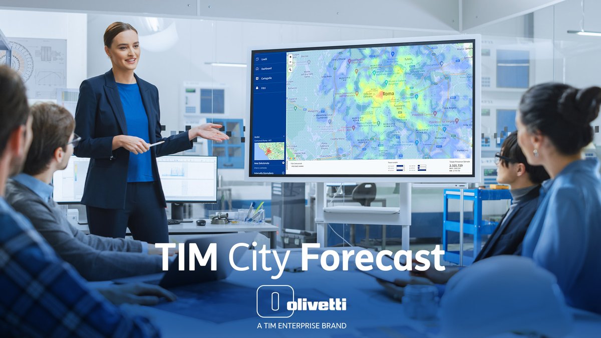 #TIMCityForecast è la soluzione di #TIMEnterprise powered by #Olivetti che supporta le PA nella creazione di strategie di pianificazione territoriale con un approccio #DataDriven 📊 Scopri come contribuisce a trasformare le città in #SmartCity 🏙️📲 ➡️ bit.ly/TIMcityForecast