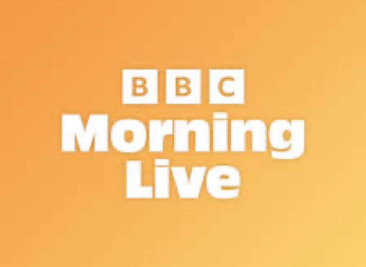 This morning @lindamagTV will be on @BBCMorningLive with @bbceastenders @MaxBowden talking about the impact of grief and how The Good Grief Trust is able to signpost the bereaved to immediate support. #HelpandHope in one place 🧡☂️