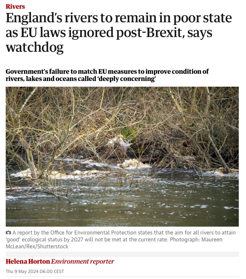 Today's Brexit news Less medicine in UK pharmacies, quote ... 𝙗𝙚𝙘𝙖𝙪𝙨𝙚 𝙤𝙛 𝘽𝙧𝙚𝙭𝙞𝙩 ↙️ More you know what in UK rivers, quote ... 𝙗𝙚𝙘𝙖𝙪𝙨𝙚 𝙤𝙛 𝘽𝙧𝙚𝙭𝙞𝙩 ↘️