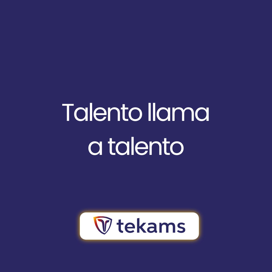 Rodéate de los mejores profesionales en capacitación comercial para seguir creciendo 🚀 ¡Impulsa tu carrera con Tekams! ⏫

✳️ tekams.com ✳️