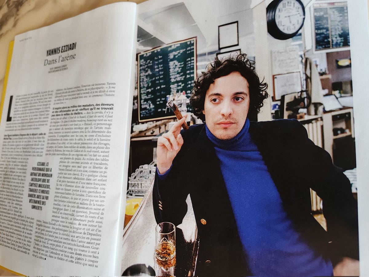 À l'occasion de la parution de mon livre "Minotaures, voyage au cœur de la corrida" aux éditions Fayard, Emmanuel Daumont me consacre ce beau portrait dans le magazine L'incorrect.