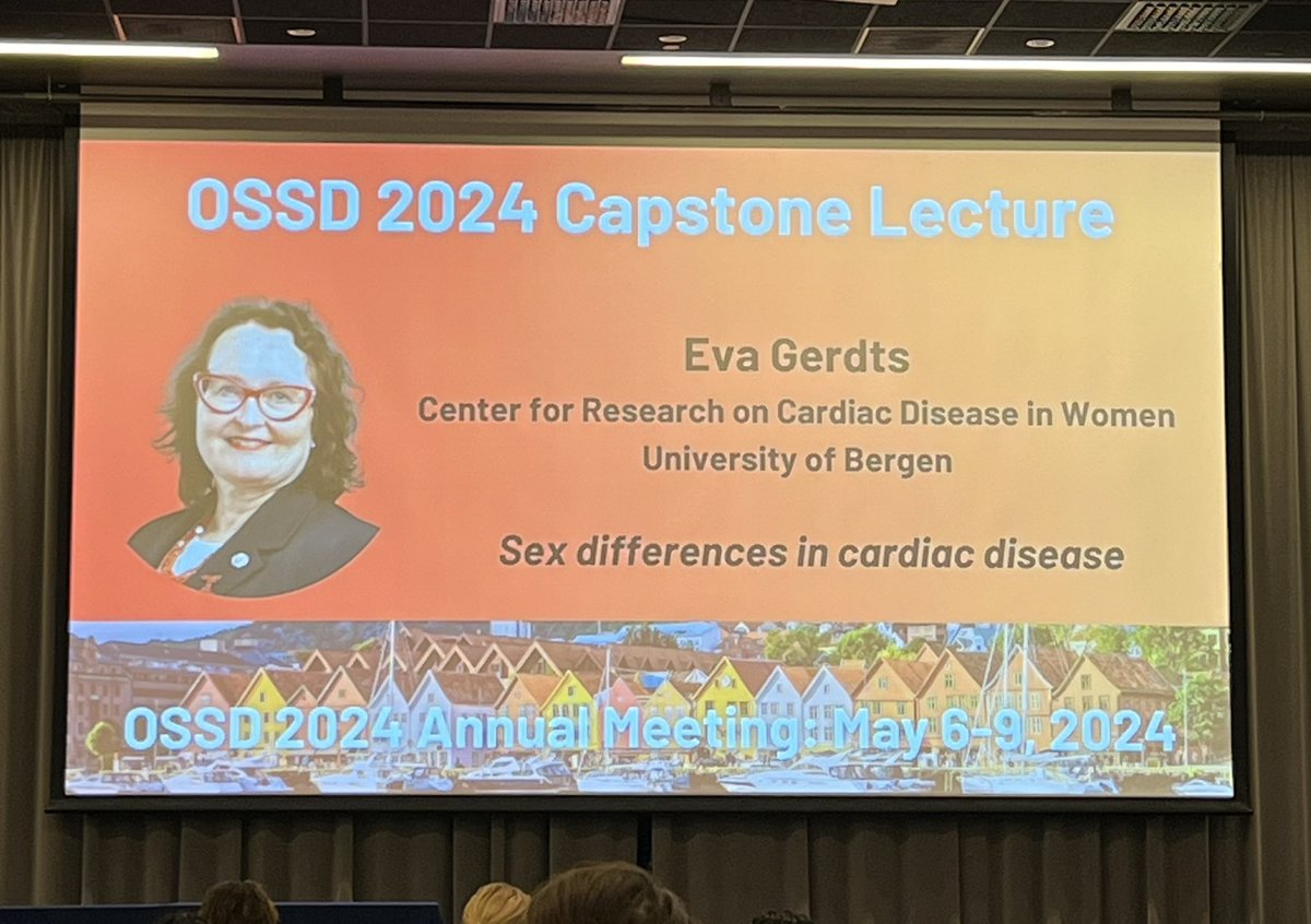 Kicking off the last day of #OSSD24 Sex differences in cardiac ❤️ disease