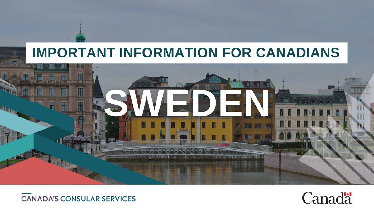 Swedish authorities have increased security measures due to the risk of demonstrations and civil unrest during the Eurovision Song Contest taking place in #Malmö from May 4 to 11. If you are there, exercise caution. 

👉travel.gc.ca/destinations/s…

@TravelGoC