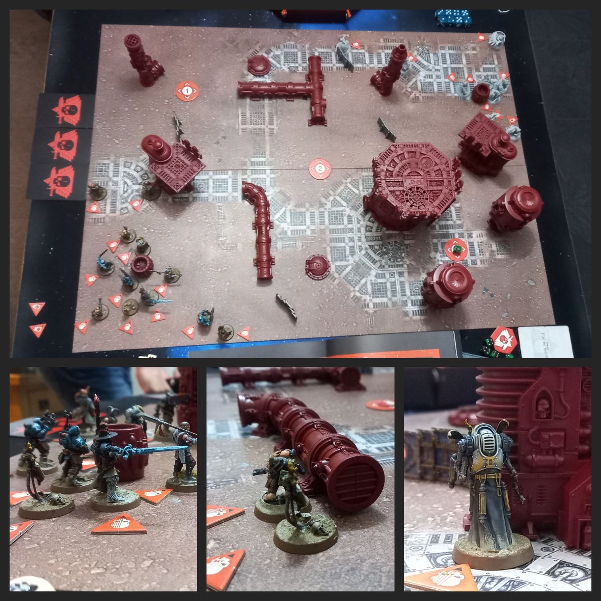 Games night is here again, and the WH40K Kill Team campaign continues. This time my Inquisitor team playing onto the new Mandrake team. The Mandrakes took the win.

#wh40k #warhammer #warhammer40000  #warhammeraos #boardgame #tabletopgame #game #gamenight #gaming #killteam