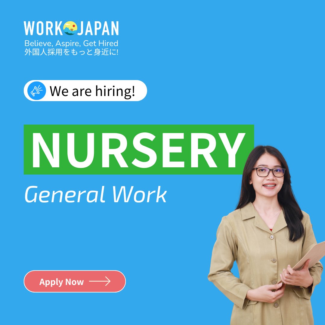 💸 Earn ¥1,500/hour Shintetsudojo Sta. (Hyogo) 💸
workjapan.jp/jobs/nursery-g…
✅ No experience OK
🚕 Paid transport
🍝 Meals provided
#jobsearch #foreignerinjapan #jobhiring #japan #livinginjapan