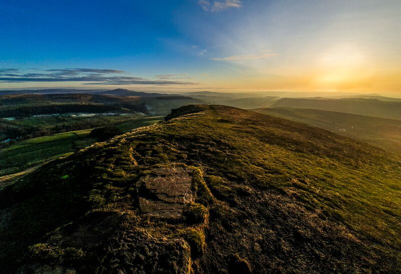 Sunset views from Shutlingsloe hill - have you done this walk yet? :)