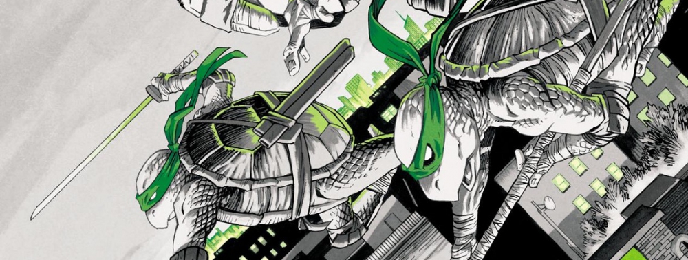 🐢 #TMNT : Black, White & Green #1 : les Tortues Ninja tricolores d'@IDWPublishing se présentent en images | comicsblog.fr/48026-TMNT__Bl…
