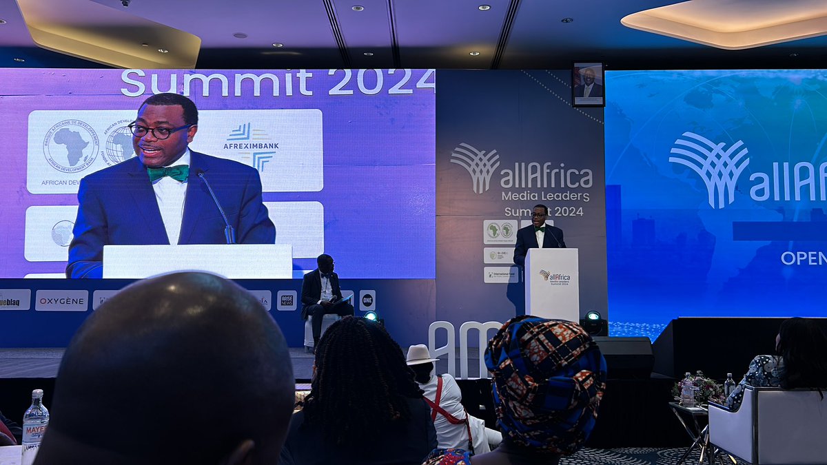 .@AfDB president @akin_adesina keynote address is on the theme “Re-engineering African Media in Times of Critical Transformation.” In his speech, president @akinadesina answers the question he often receives about addressing Africa’s challenges. His answer: “My job is not to