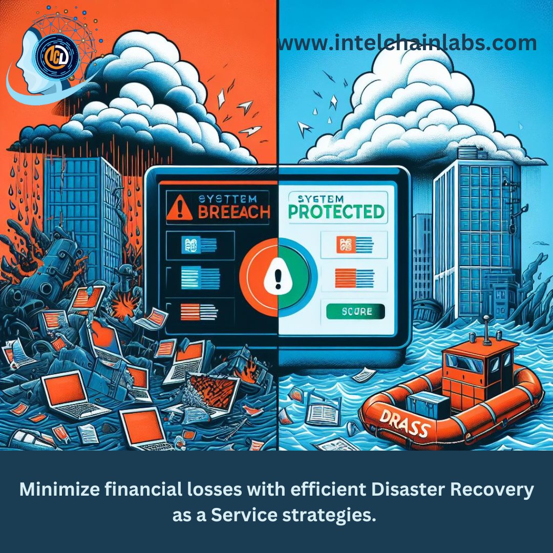 Intelchainlabs's tweet image. Minimize financial losses with efficient Disaster Recovery as a Service strategies. Protect your revenue and assets from potential disasters.
🔗 Learn more:intelchainlabs.com/services/cloud…
#FinancialProtection #AssetPreservation #LossMitigation