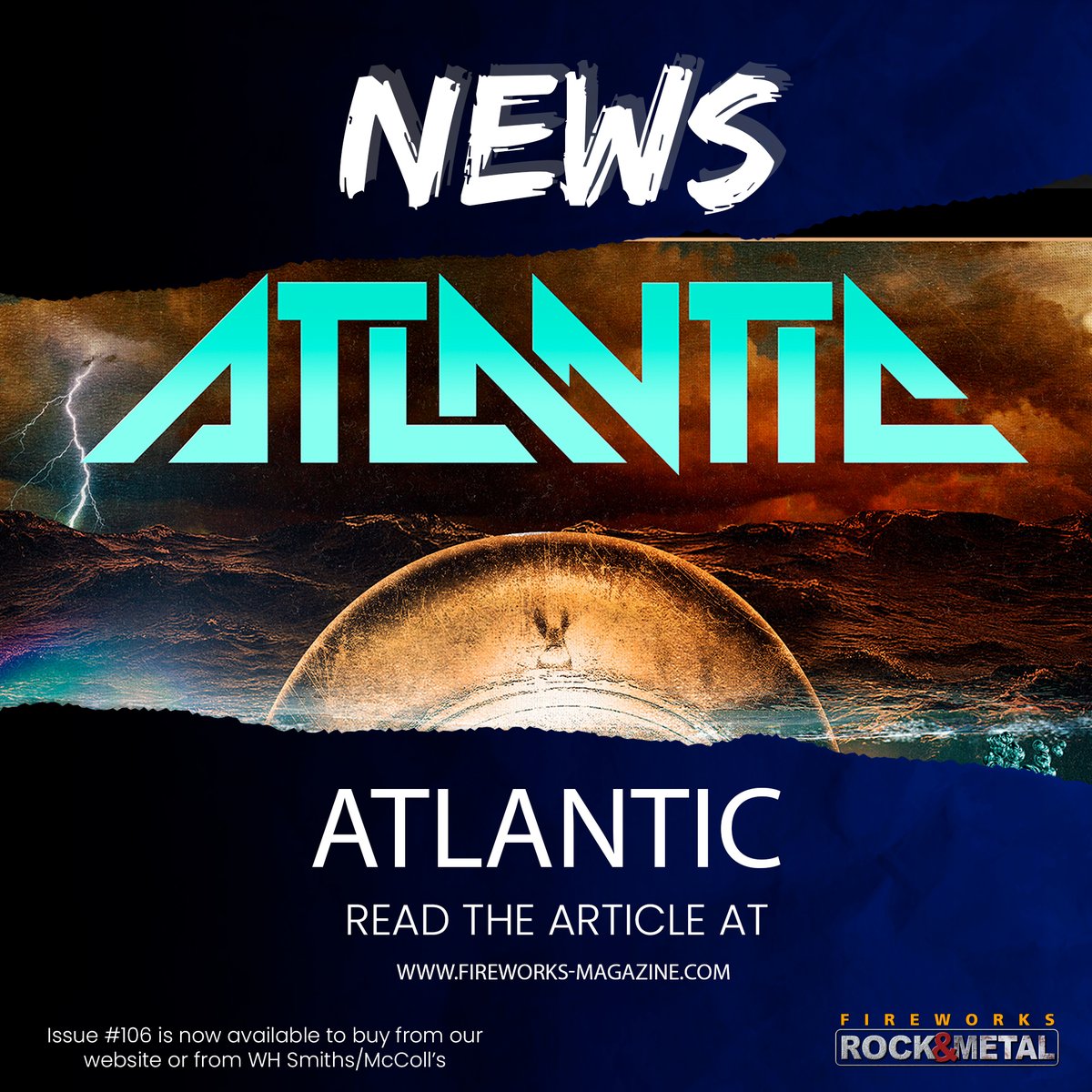 𝗘𝗫𝗖𝗘𝗟𝗟𝗘𝗡𝗧! Atlantic Announce Second Album “Another World 𝘙𝘦𝘢𝘥 𝘵𝘩𝘦 𝘢𝘳𝘵𝘪𝘤𝘭𝘦 𝘩𝘦𝘳𝘦: wix.to/y0tZuRN -- BUY Issue #106 from fireworks-magazine.com 𝙐𝙆 𝙎𝙪𝙗𝙨𝙘𝙧𝙞𝙥𝙩𝙞𝙤𝙣𝙨 𝙣𝙤𝙬 𝙟𝙪𝙨𝙩 £32.