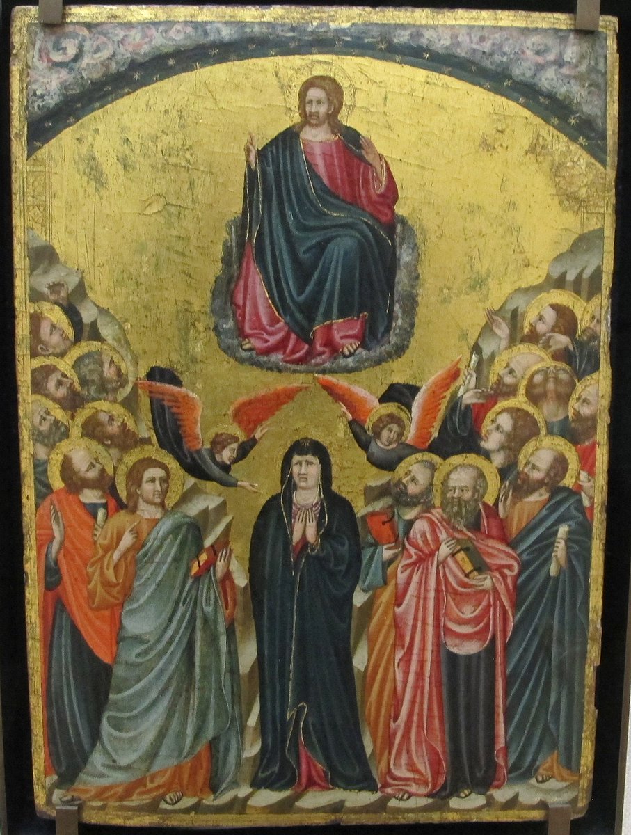 Bonjour. ☕️🥐😊 Anonyme. L'Ascension 1300-1350 Musée du Louvre, Paris