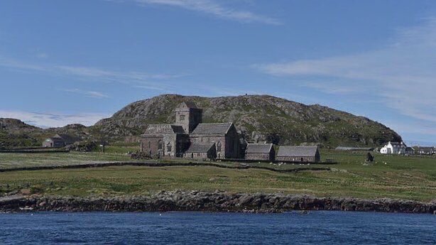 May 9: Feast of Brénainn (Brendan) (†573) of Birra (Birr, Ireland), abbot. Friend and disciple of Columba. He intervened at a synod in Meath which ended Columba’s excommunication, and advised him to build his celebrated monastery on Iona. Usually Nov 29. ©August Schwerdfeger