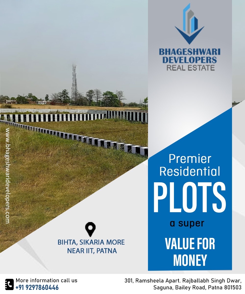 Don't just settle, thrive! 💸🌟
#PropertyInvestment #SecureFuture #SmartInvesting

Contact us now at +91 9297860446
Visit at bhageshwaridevelopers.com
#Booknow

#Bhageshwaridevelopers #plot #LandPlotsForSale #landinvestment #plotforsale #luxury #apartments #homes #patna #Bihar