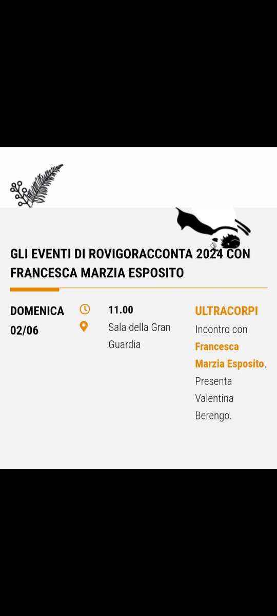 Ultracorpi sarà a Rovigoracconta! Domenica 2 giugno ore 11. Organizzatevi, ultracorpicini amici 🎈 #rovigoracconta @minimumfax #festival #libri #booktwt #BOOKERS #ultracorpi