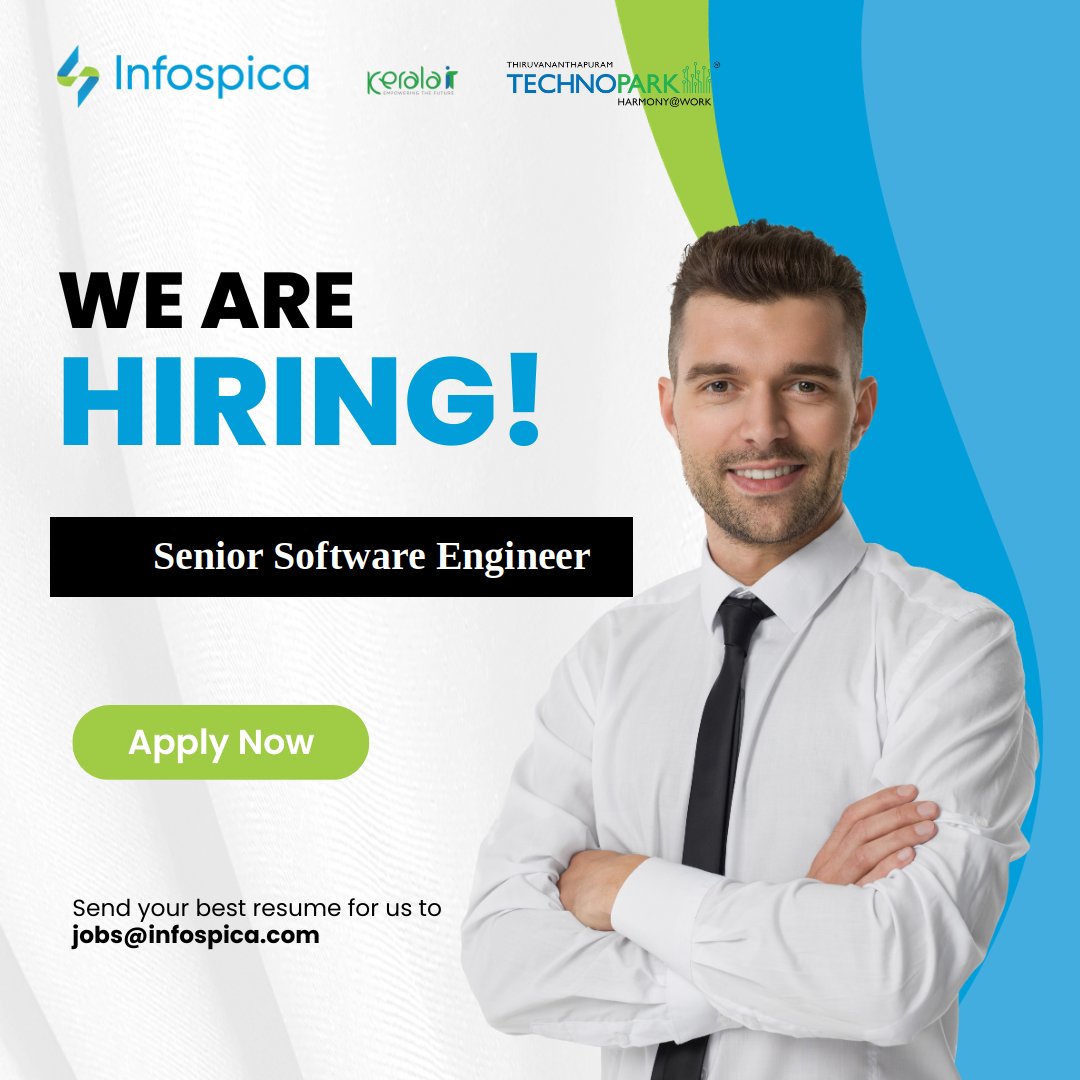 🚀 Urgent opening for Senior Software Engineer! 🌐

We are looking for talented individuals to join our team as Senior Software Engineer (HTML5, CSOD LMS, EdCast LXP) for Onsite/Offshore opening.

Visit to know more: infospica.com/career-details…

Send resume to: saji.j@infospica.com