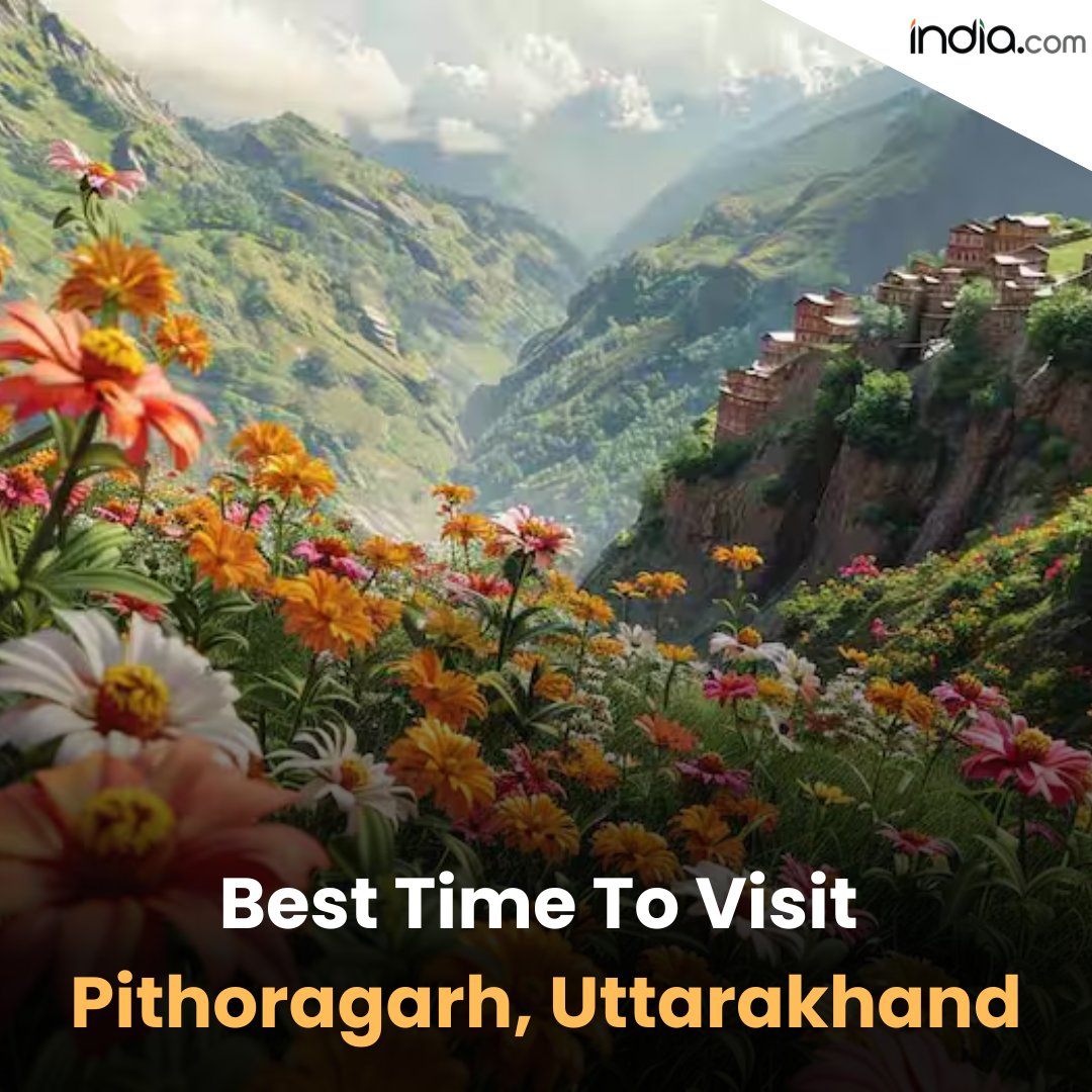 Discover the best time to visit Pithoragarh, Uttarakhand for ultimate relaxation.

Read More: travel.india.com/guide/destinat…

#Pithoragarh #Uttarakhand #Travel #Tourism #TravelLife #TravelBlog #Travelling