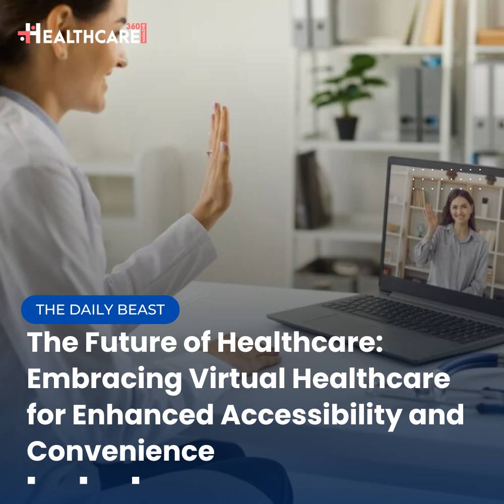 Embrace the future of healthcare with virtual medicine! Access quality care from the comfort of home. Break down barriers, save time, and prioritize personalized treatment. 

Read More: healthcare360magazine.com/embracing-virt…

 #VirtualHealthcare #Telemedicine #HealthTech #FutureOfHealth