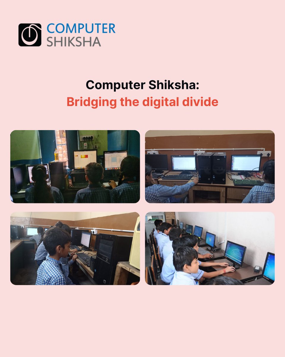 ComputerShiksh1's tweet image. And/ or end-of-life computers. Addressing 25 Cr students is part of our broad mission CS 2047, to coincide with Bharat celebrating 100 years of Independence

Connect@ComputerShiksha.org 

#AgreeYaSolutions #computerdonation #SDG4 #SDG12 #sustainability #digitalliteracy