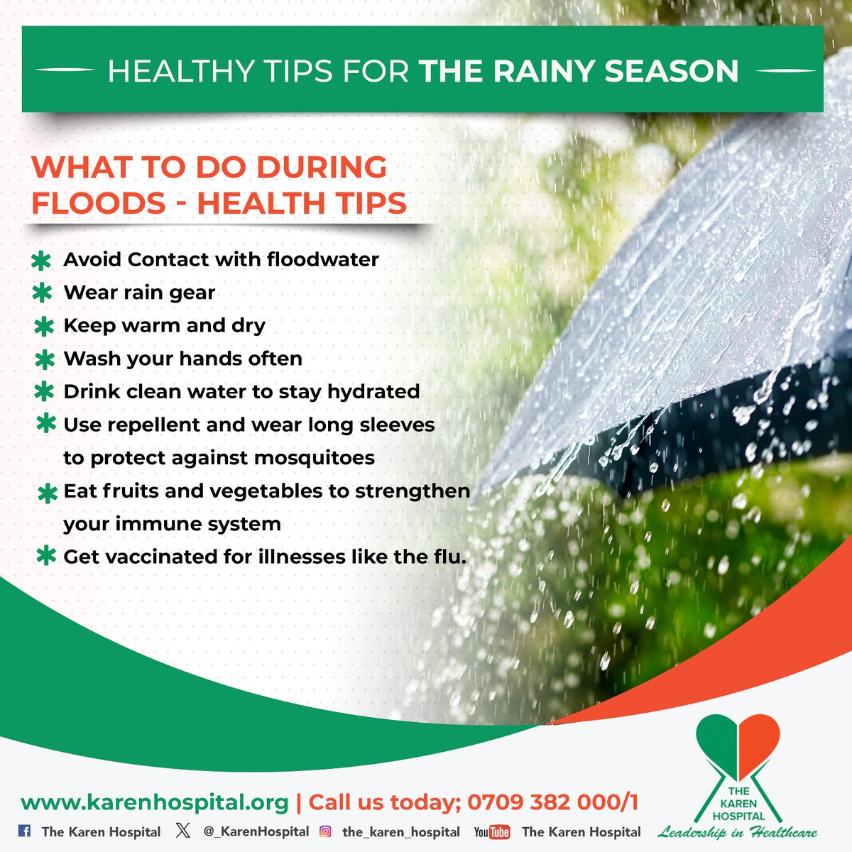 Here are some rainy season hacks to keep you comfy & safe: #staydry #health #safetytips