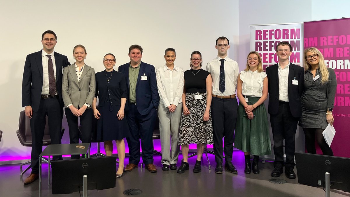 Reformers assemble 😍 Team are ready for our big Reimagining Conference today at the iconic BT Tower