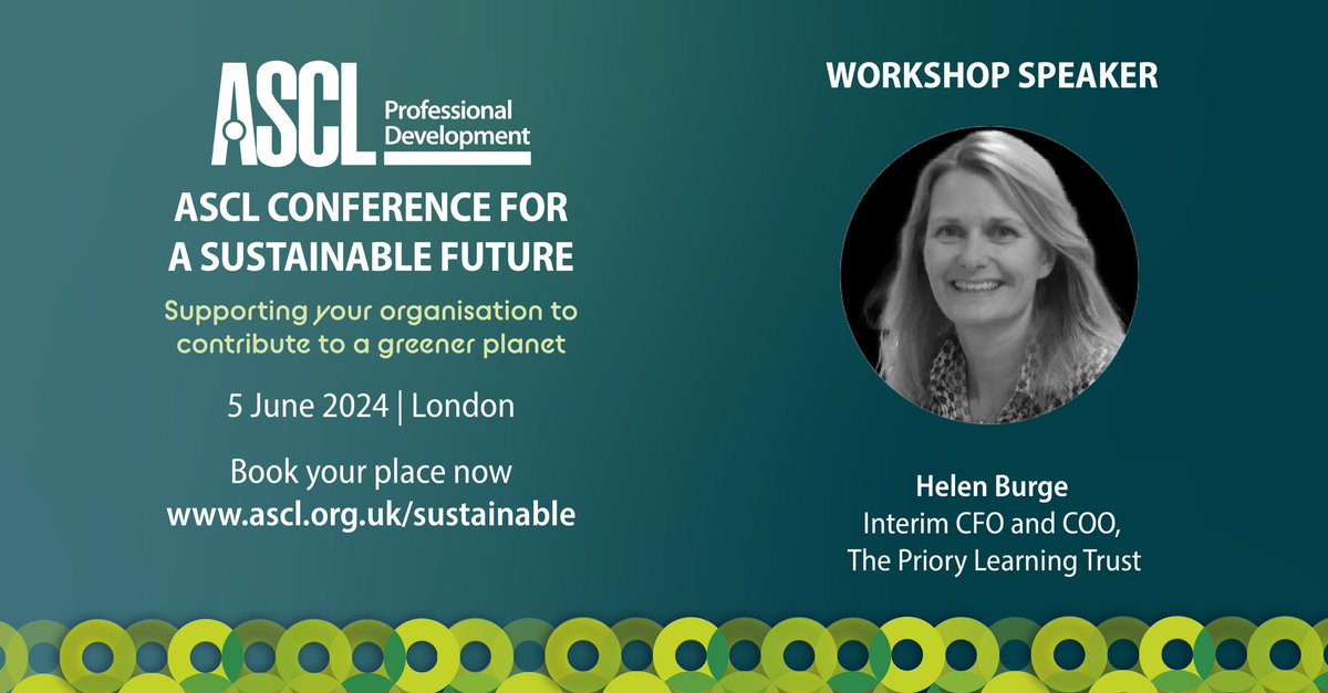 My first ASCL conference and it’s about sustainability! This conference is designed for leaders of curriculum and also operations to deepen understanding about creating greener schools. Hope to see you there! @EmmaJHarrisonx @ASCL_UK @paul_edmond01 @UKSSN_OpsGroup @UKSchoolsSusty