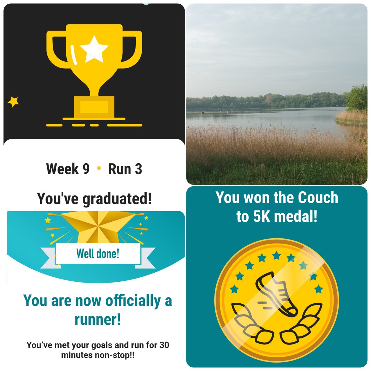 May 9 Slow but sure - getting back to running again and enjoying it in beautiful surroundings 

#C25K #ThankYouNHS #running #boatsthattweet #boatlife