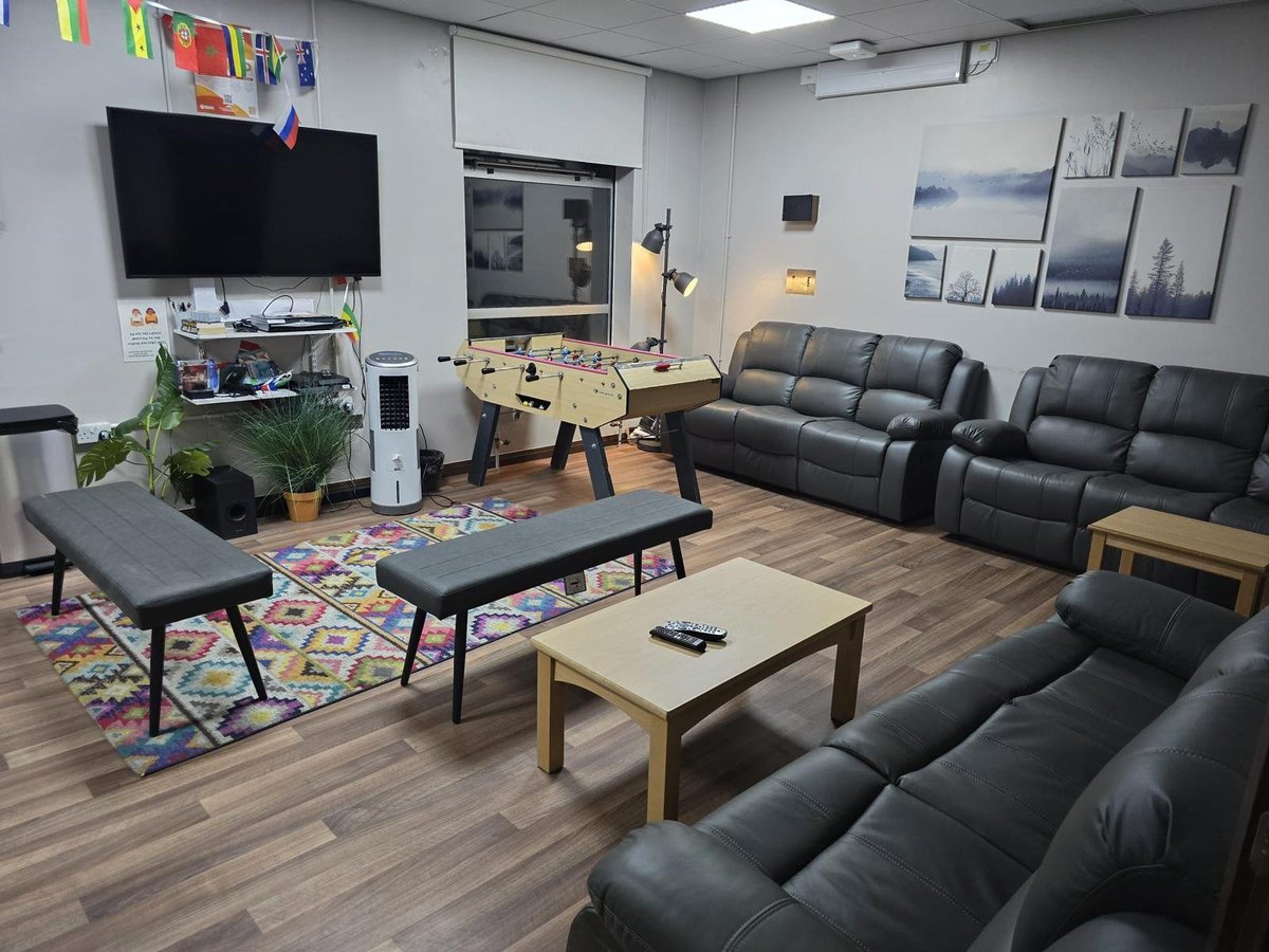 Great news we have revamped the LRI mess with new sofas and more!!