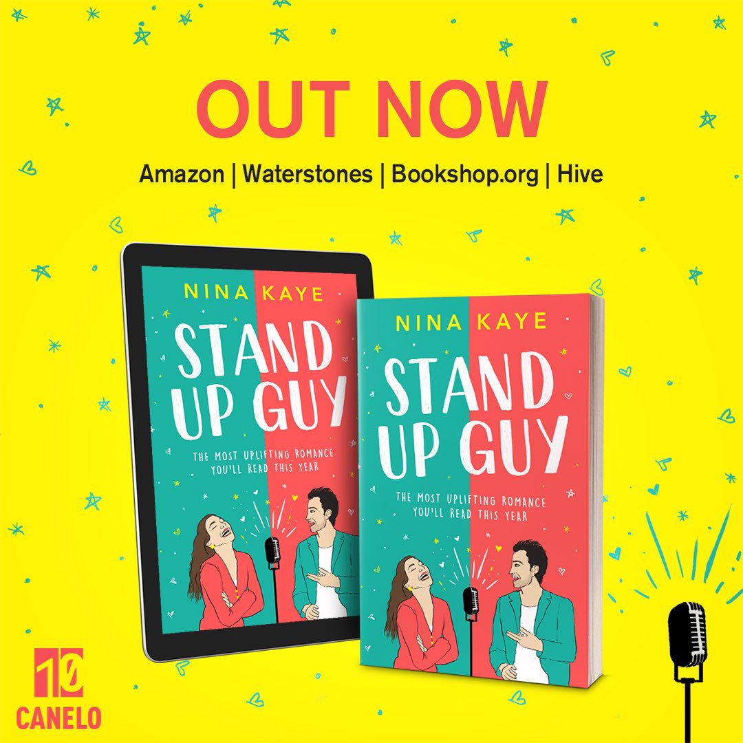 #RomanceReaders are you looking for a STAND UP GUY? 💕🎤 ⭐️⭐️⭐️⭐️⭐️ ‘There is so much to relate to making this book brilliant!’ ⭐️⭐️⭐️⭐️⭐️ ‘This is genuinely my new favourite romance novel.’ Only £1.99 in ebook 👉 geni.us/StandUpGuy #edinburghfestival #romcom