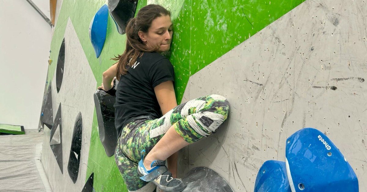 JO 2024 : la grimpeuse clermontoise Hélène Janicot rêve de la qualification ➡️ l.francebleu.fr/lukp