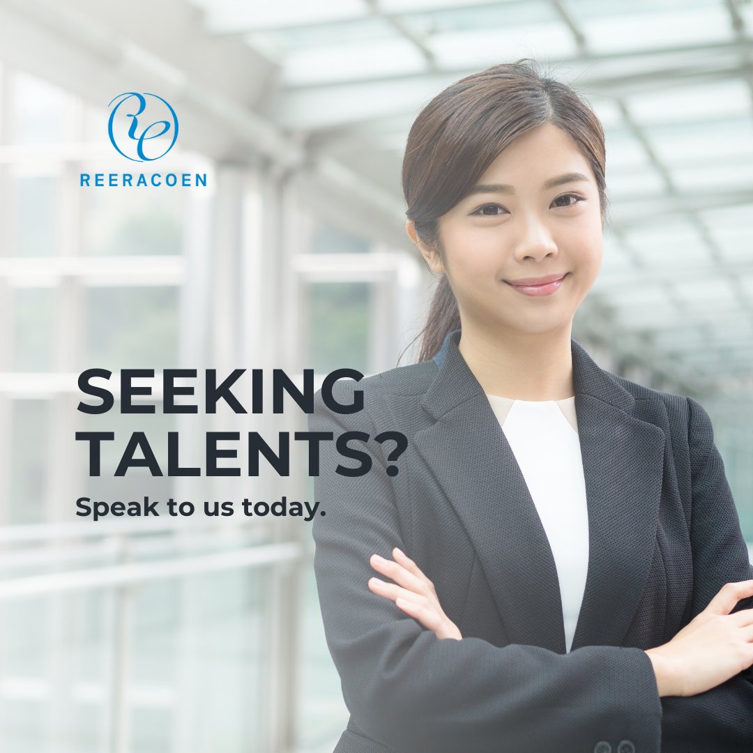 Seeking talents in the Professional Services industry? Click here to speak to our advisors: zurl.co/AsBp

#AvailableTalents #Hiring #ProfessionalServices #Reeracoen #RCNSG #RecruitmentFirm #BestRecruiters