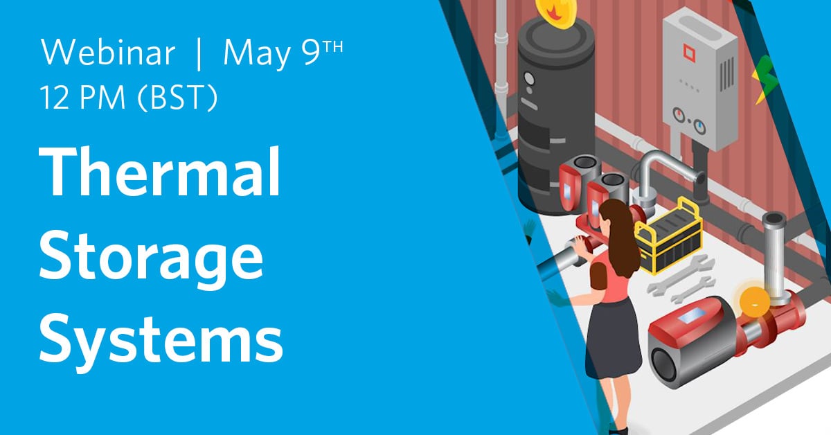 Are thermal storage systems just for cooling? Can they reduce the carbon footprint of a building? Andrew Harrop is set to answer these questions, and more, in our upcoming webinar on thermal storage systems. Start time is 12 PM BST on May 9th. bit.ly/3QGwUpx