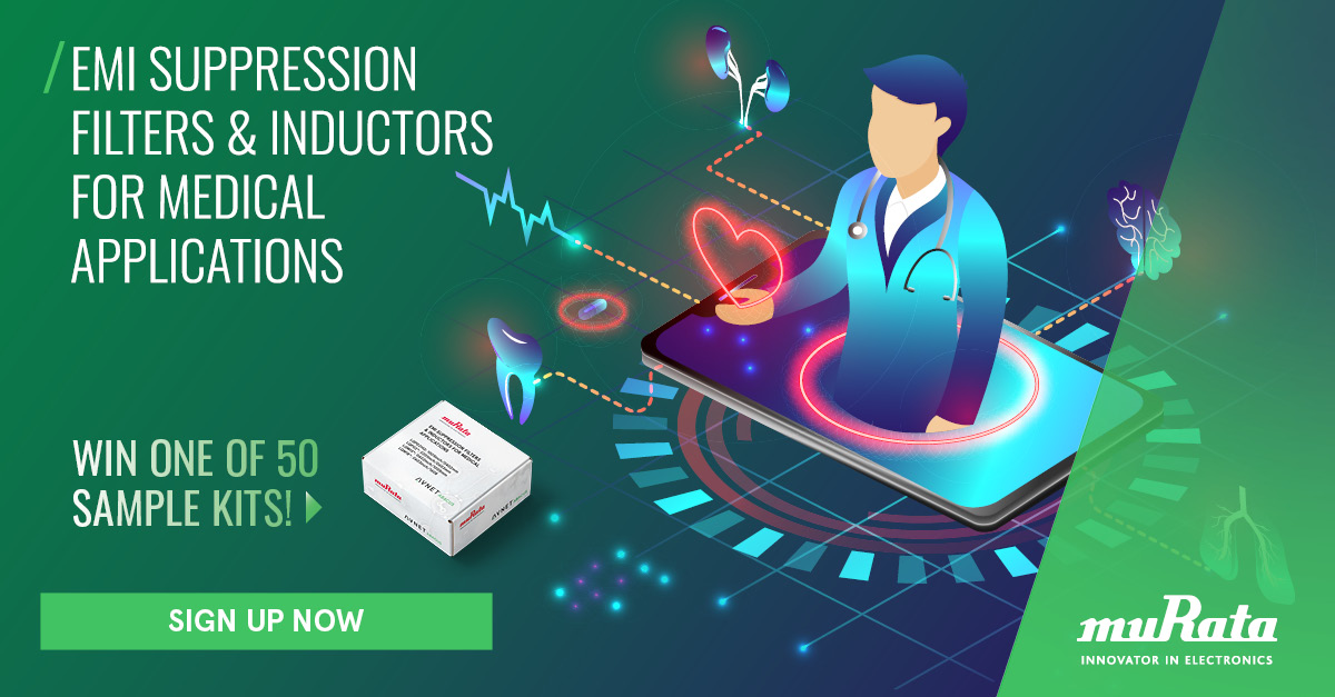 Exciting news! Avnet Abacus is giving engineers the chance to win one of 50 available EMI suppression filters & inductors sample kits from @Murata!🤩

Register now for a chance to win a kit comprising 47 samples👉 bit.ly/44i1CuK

#Giveaway #medtech