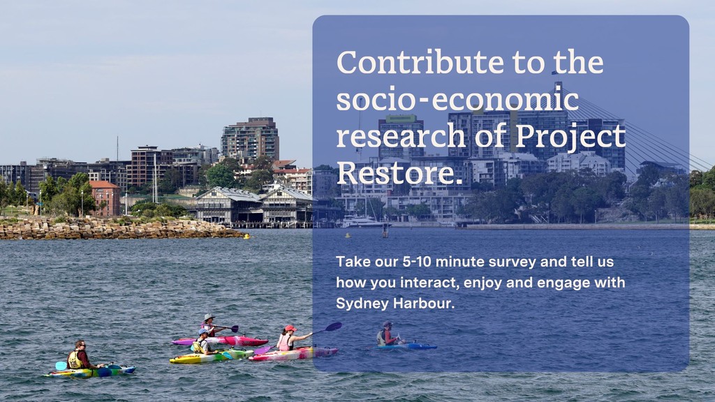 We want to hear from you! Contribute to the socio-economic research component of Project Restore. These findings will help us understand the social and economic benefits which may come from this restoration project. utsau.au1.qualtrics.com/jfe/form/SV_dm…