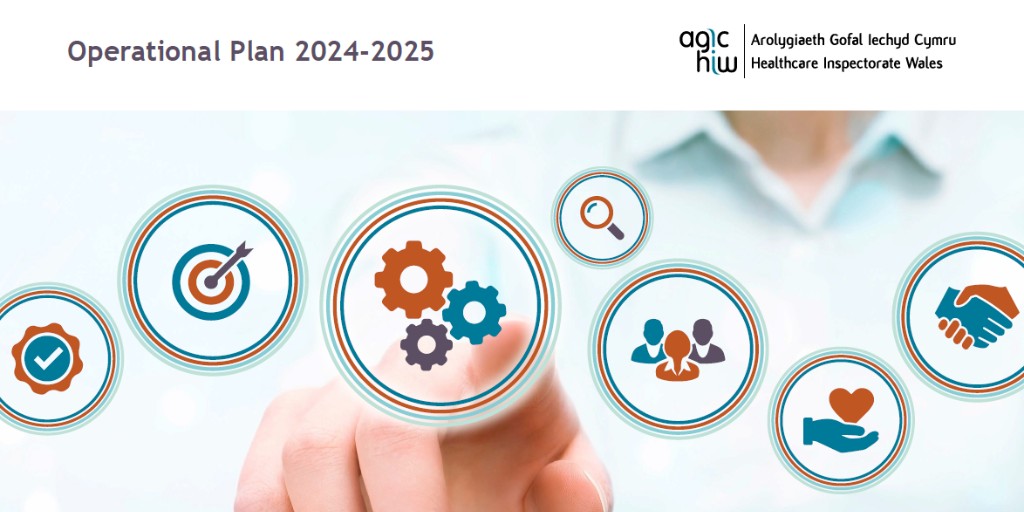 🆕 Today, we have launched our Operational Plan 2024-2025! ⚙️ The plan outlines the priorities and actions we have set for ourselves to support the delivery of our work. 🔗 hiw.org.uk/weve-published… #HIW #CheckingHealthcare #Priorities #DrivingImprovement #Healthcare #Wales